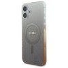 Guess GUHMP16SHGRCELW iPhone 16 6.1 brązowy/brown hardcase IML Glitter Gradient MagSafe